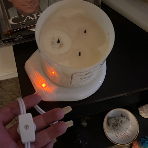 NWT White Candle Warmer - Picture 5 of 5